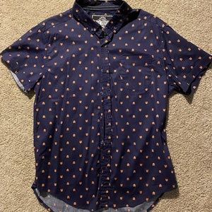 Foxy Short Sleeve Button Up